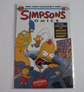 Simpsons Comics #1  Bongo Comics 1993 1st Issue No Poster Comic Book