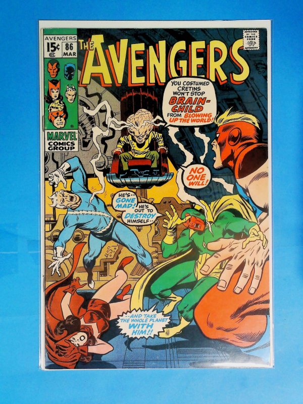 The Avengers #86 (1971)  VF- Condition