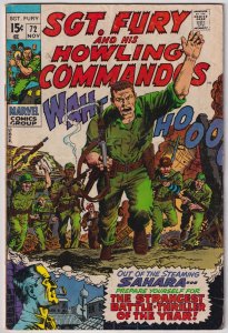 Sgt. Fury #72 (1969) Sgt. Fury