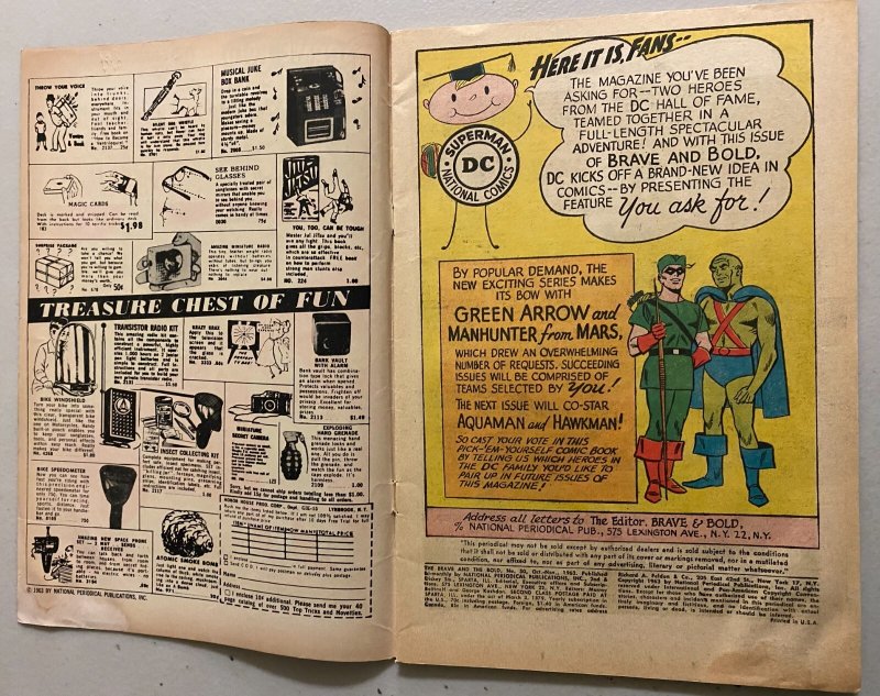 Brave and the Bold #50 4.0 (1963)