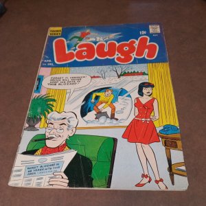 LAUGH #181 SILVER AGE ARCHIE COMICS 1966 classic mlj VERONICA RED DRESS COVER