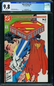 Man of Steel #5 (1986) CGC 9.8 NM/MT