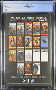 (2024) GI JOE #1 1:100 JONBOY MEYERS FOIL VARIANT COVER CGC 9.8