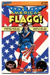 American Flagg #1 1983-comic book-Howard Chaykin-First issue