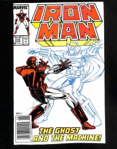 Iron Man #219 1st Ghost!