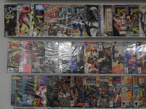 Huge Lot 120 Comics W/ Spider-Man,  Sabretooth, New Mutants+ Avg VF Condition!