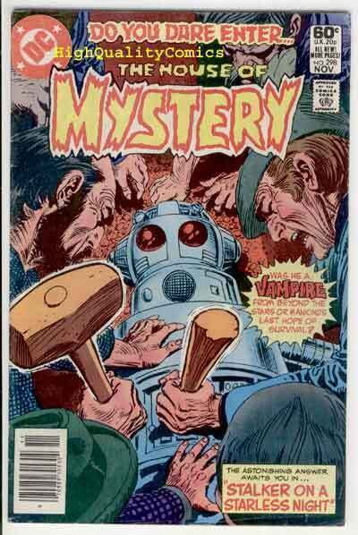 HOUSE of MYSTERY #298, Vampire, Alien, Horror, NM-