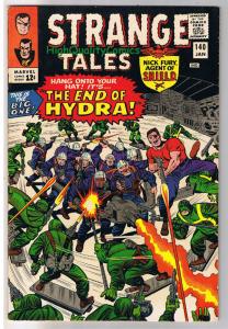 STRANGE TALES #140, VF-, Nick Fury, Jack Kirby, Steve Ditko, 1951,more in store