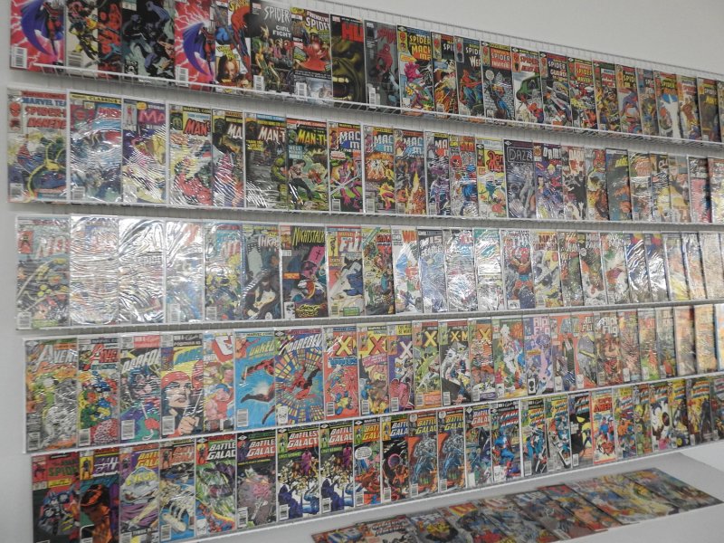 Huge Lot 120+ Comics W/ Marvel Team-Up, X-Men, Captain America, +More! Avg FN+ !