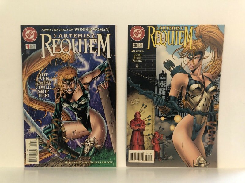 Artemis Requiem #1 , 3, 5,&6 Lot Of 4 Comics