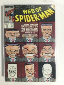 Web of Spider-Man #52 (1989) FN3B119 FINE FN 6.0