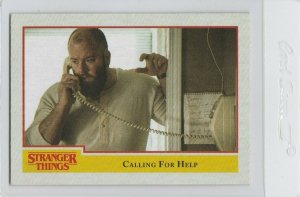 Stranger Things Calling For Help 10 Topps Netflix 2018 Season One trading card