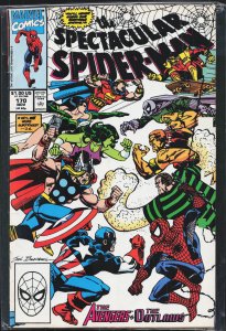 The Spectacular Spider-Man #170 (1990) Spider-Man