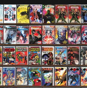 Huge Lot 150+ Comics with Blue Beetle, Captain Atom, Superman / Batman & More!