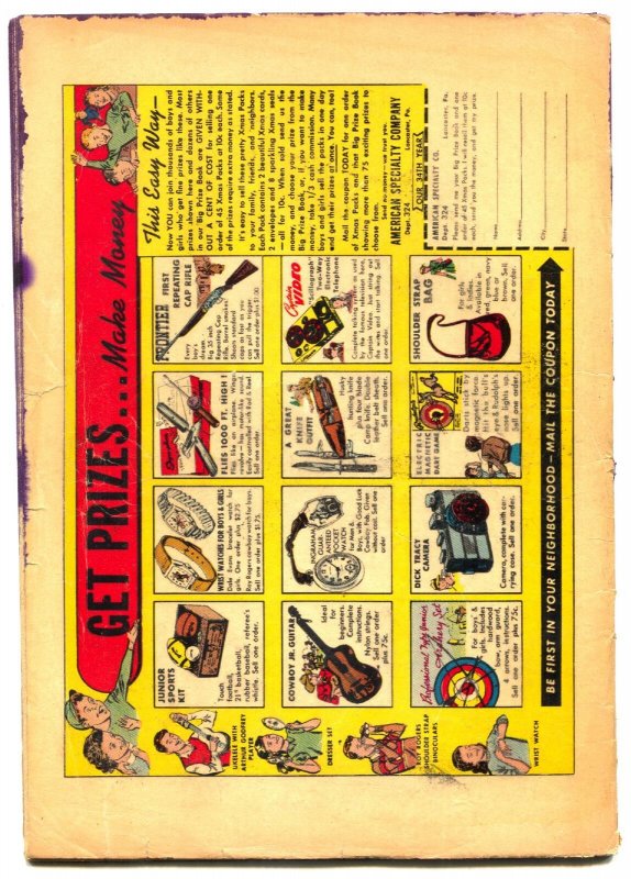 Blackhawk Comics #59-QUALITY-1952-REED CRANDALL ART-SPACE TRAVEL  vg-