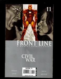 12 Comics Civil War 1 Front Line 3 4 5 8 11 Weapon X Sauron Zero Kane 18 23 HY3