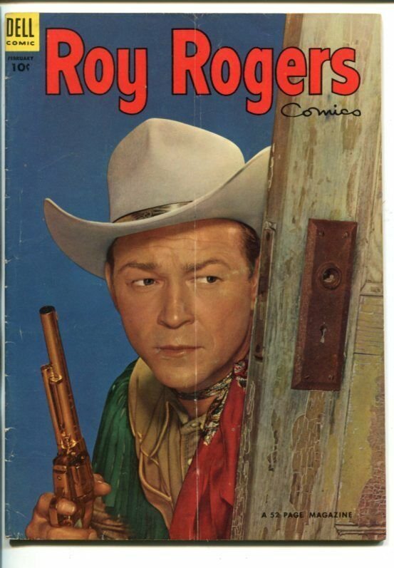 ROY ROGERS #74-1954- PHOTO COVER-KING OF THE COWBOYS-vg