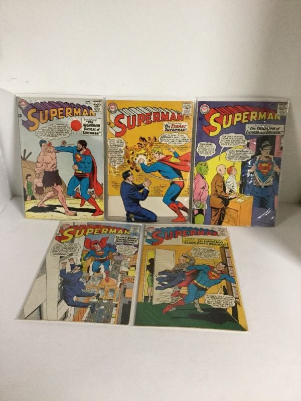 Superman 171 172 173 174 175 176 177 178 179 180 Vg-Fn Very Good-Fine 4.0-6.0