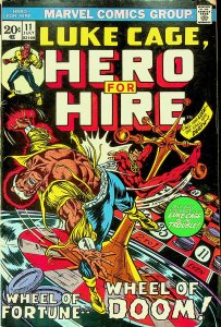 Luke Cage, Hero For Hire #11 (Jul 1973, Marvel) - Fine/Very Fine 