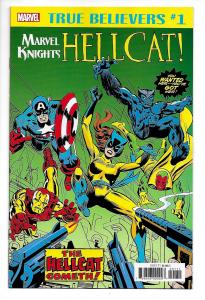 True Believers Hellcat First Appearance #1 Avengers #144 Reprint (2018) NM