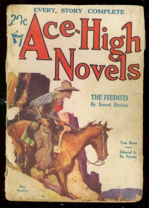 ACE-HIGH NOVELS MAY 1932 #2-WILD PULP ADVENTURE STORIES G