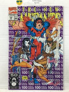 The New Mutants #100 (1991) key 1 st Team X-force