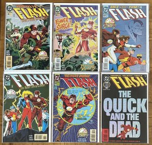 Flash #95,96,97,98,99,100 DC 1994 Mark Waid Terminal Velocity Set NM