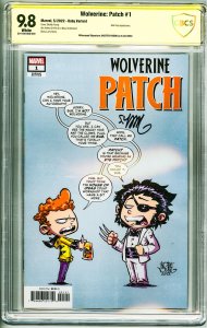 Wolverine: Patch #1 Young Cover (2022) CBCS 9.8! Signed by Young!