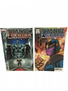 Thanos Legacy #1 Regular & Variant Covers Set Lot Starfox Donny Cates 2018