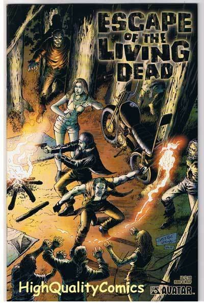 ESCAPE of the LIVING DEAD 4, NM, Wrap, Avatar, Zombies,2005,more Horror in store