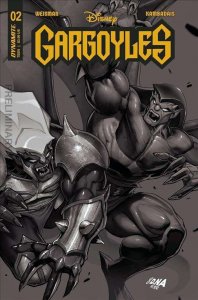 Gargoyles (Dynamite) #2I VF/NM ; Dynamite | Disney 1:15 Nakayama B&W
