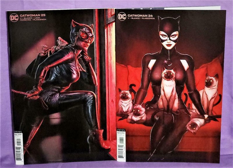 Joker War CATWOMAN #25 - 26 Lee Bermejo Cardstock Variant Covers (DC, 2020)!