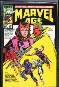 Marvel Age #29 (1985) The Vision