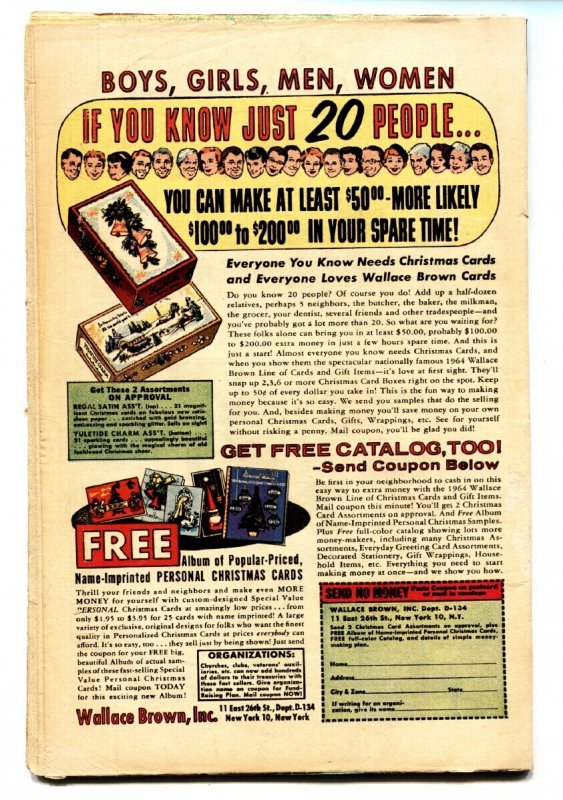 Strange Tales #125  1964 - Marvel  -VG- - Comic Book