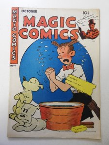 Magic Comics #75 (1945) VG Condition manufactured w/ 1 staple