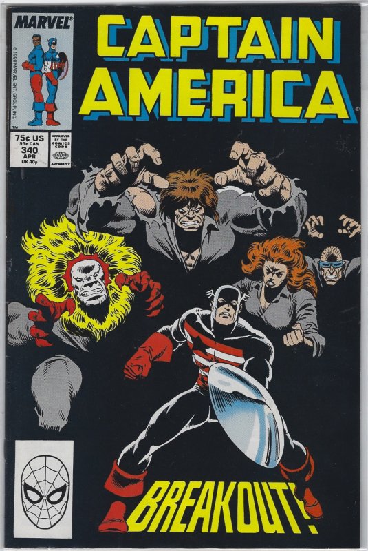 Captain America #340 (1988)