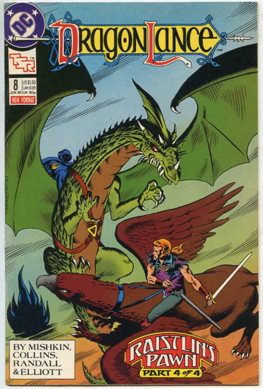 DRAGONLANCE #8, NM, Knights, Dragon, TSR, DC, 1988 1989, more in store