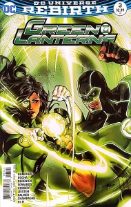 Green Lanterns #3 Variant Cover (2016)