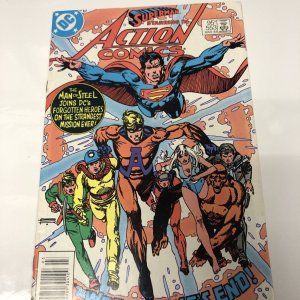 Action Comics (1984) # 553 (FN/VF) Canadian Price Variant • CPV • Marv Wolfman