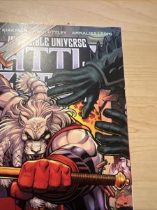 Battle Beast #1 Comic Invincible Variant Cover F Signed Ryan Ottley COA NM/NM+