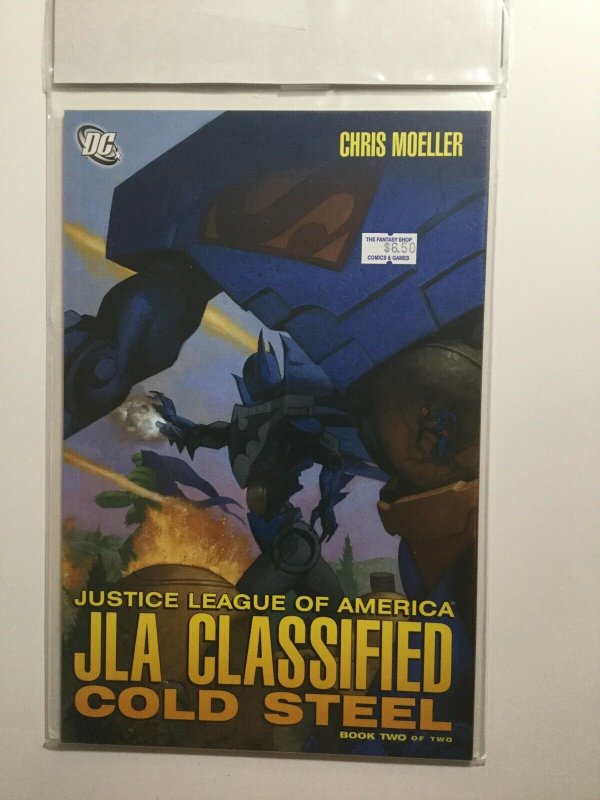 JLA Classified Cold Steel Book 1 2 Near Mint Nm Dc Comics 