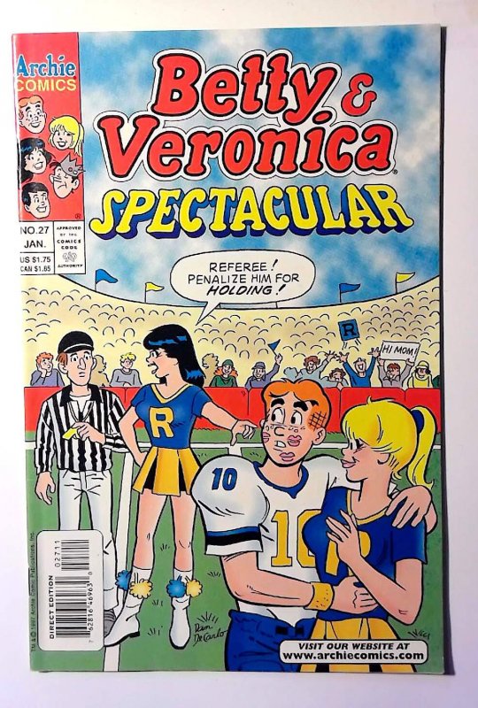 Betty & Veronica Spectacular #27 (1998) Archie Comics 1st Print Comic Book