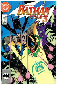 Batman #438 Year 3 Pt 3 (DC, 1989) NM-