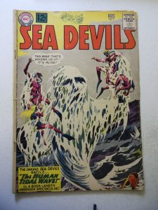 Sea Devils #7 (1962) GD+ Condition centerfold detached