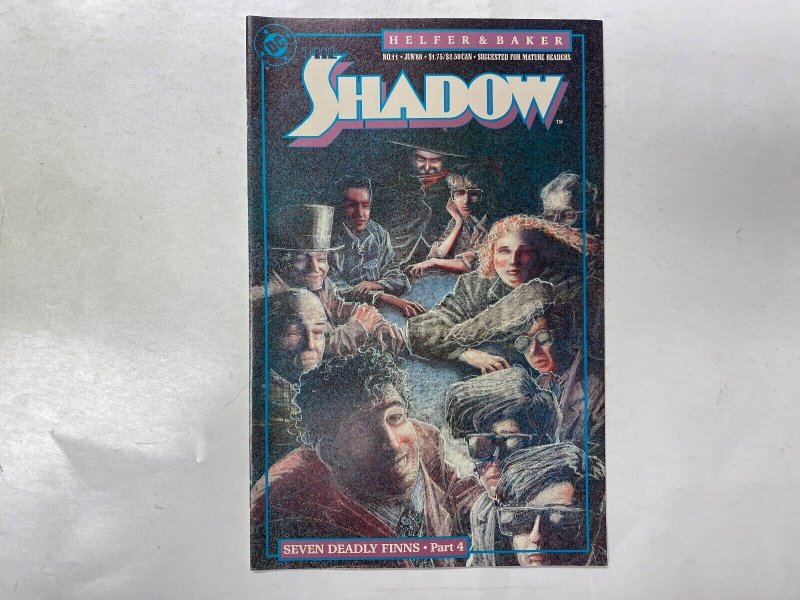 3 The Shadow DC comic books #9 10 11 48 KM24