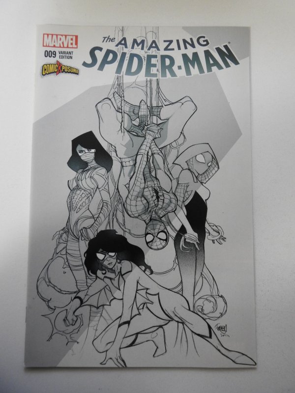 The Amazing Spider-Man #9 ComicXposure Cover B (2015) NM- Condition