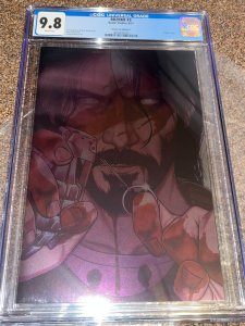 BRZRKR 3, Jenny Frison 1:100 Virgin Foil Variant, CGC Graded 9.8, 2021