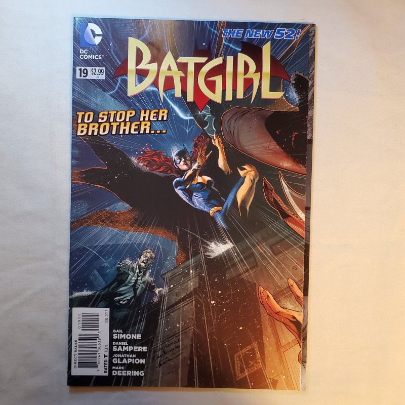 Batgirl 19 Near Mint-  Cover by Eddy Barrows