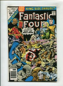 FANTASTIC FOUR ANNUAL #13 (6.0) SIGNED BY JOE SINNOT! 1978