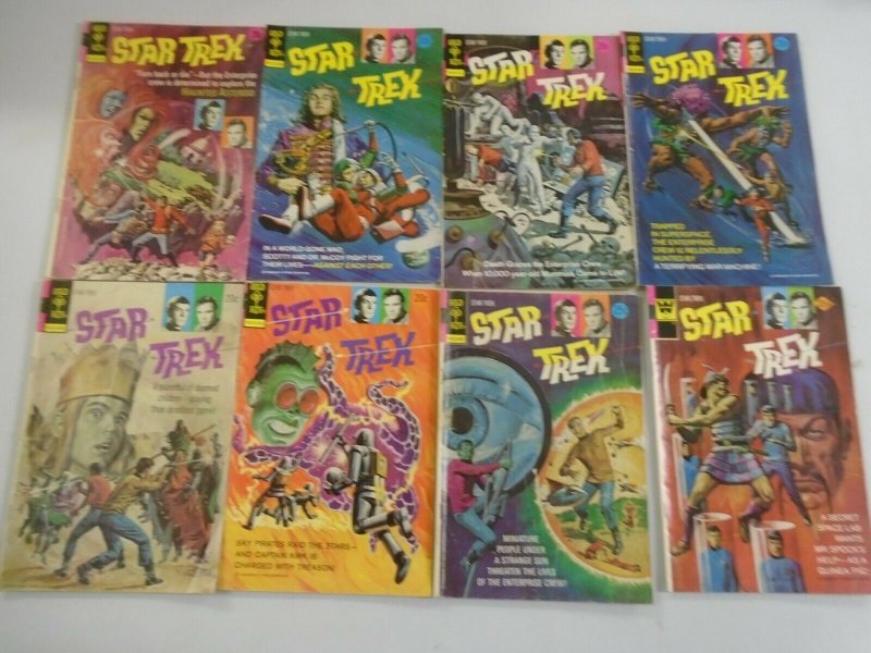 Bronze Age Star Trek lot 35 from #19-57 avg 5.0 VG FN (1973-78 Gold Key)